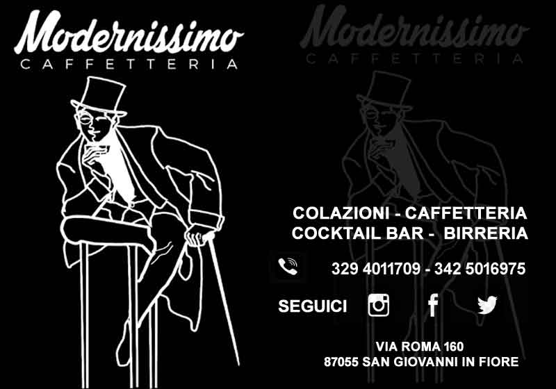 CAFFETTERIA  MODERNISSIMO