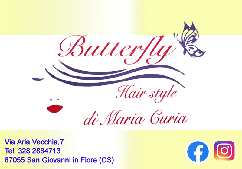 Butterfly Hair Style Maria Curia